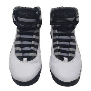 Nike Air Jordan 10 Retro Light Steel Gray Shoes 9.5 Mens Basketball 310805-103